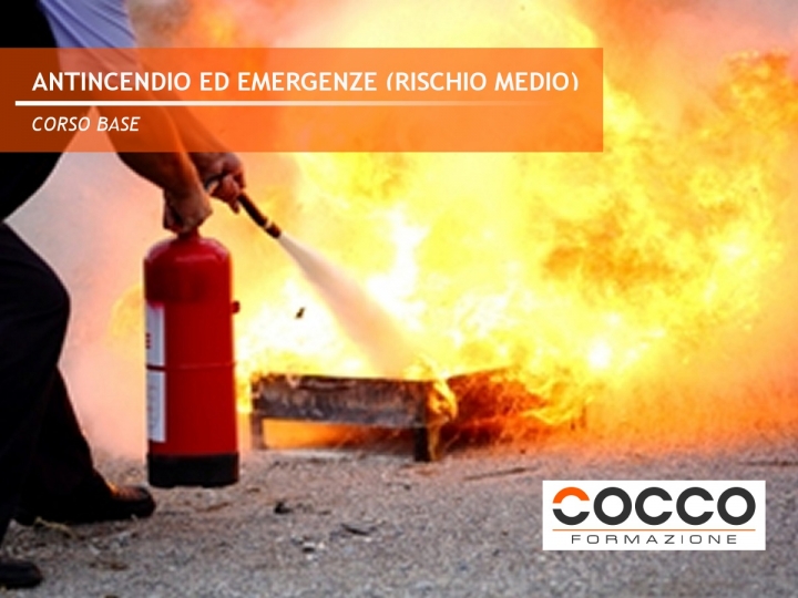 Antincendio e Gestione emergenze (rischio medio) 